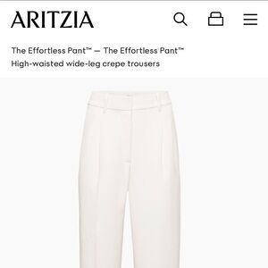 Artizia Effortless Pants Light Birch Size 6 Short